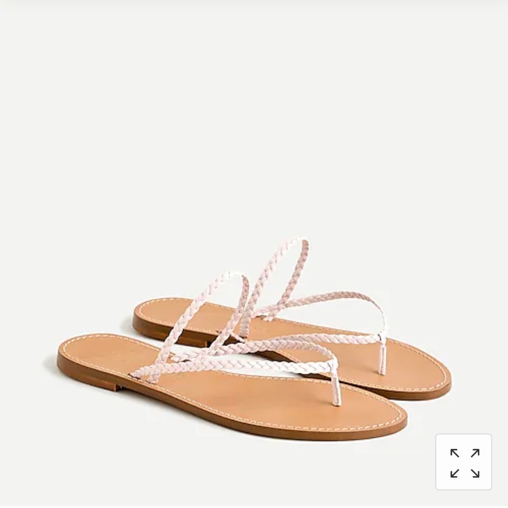 JCrew Braided Flip Flop